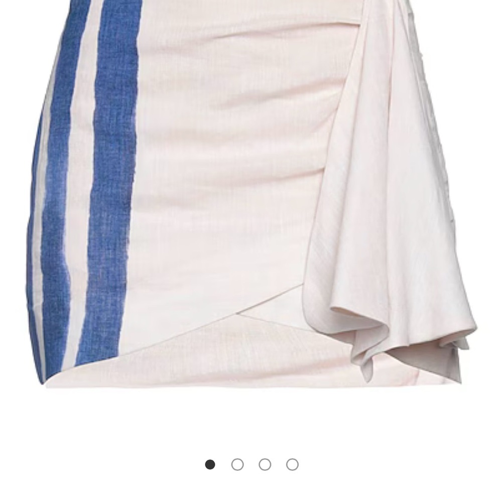 NWT Off-White Mini Wrap Skirt